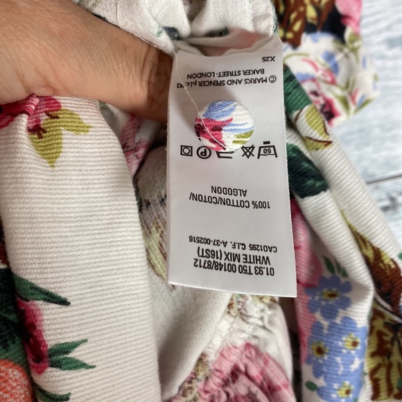 St Michael For Marks & Spencer Vintage Floral Dress Size 14 - Picture 8 of 10